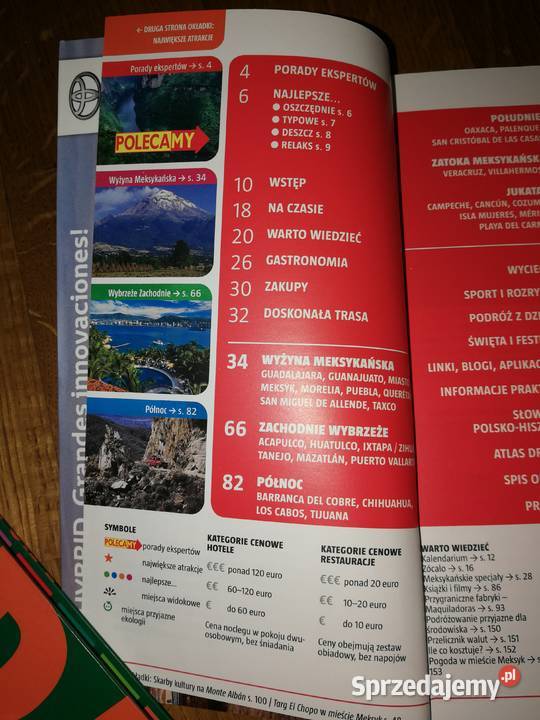 Sprzedam przewodnik Meksyku z mapami Kraków