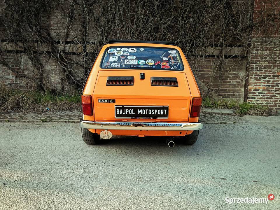 Fiat 126 Rozsuwany Dach BBS Cult Style 650cm3