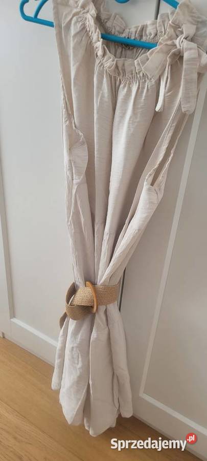 Sukienka letnia krem Łomianki sprzedam
