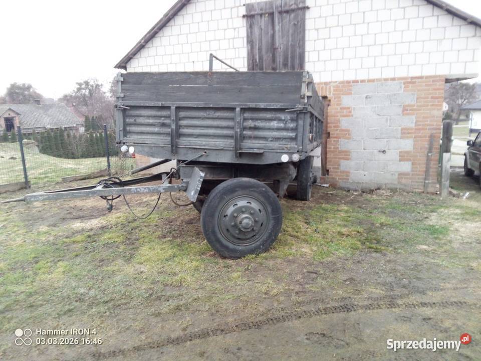 Przyczepa 6t Przyczepy rolnicze Stary Zamość