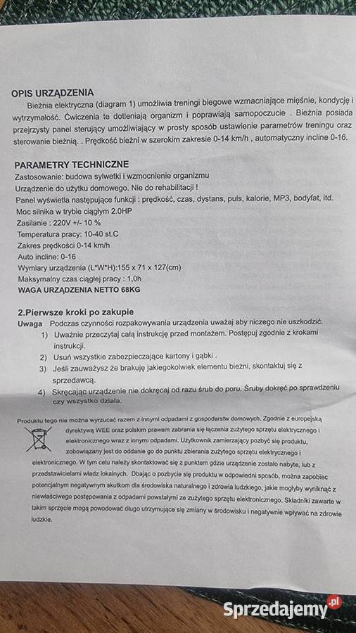 Bieżnia Hertz Fitness