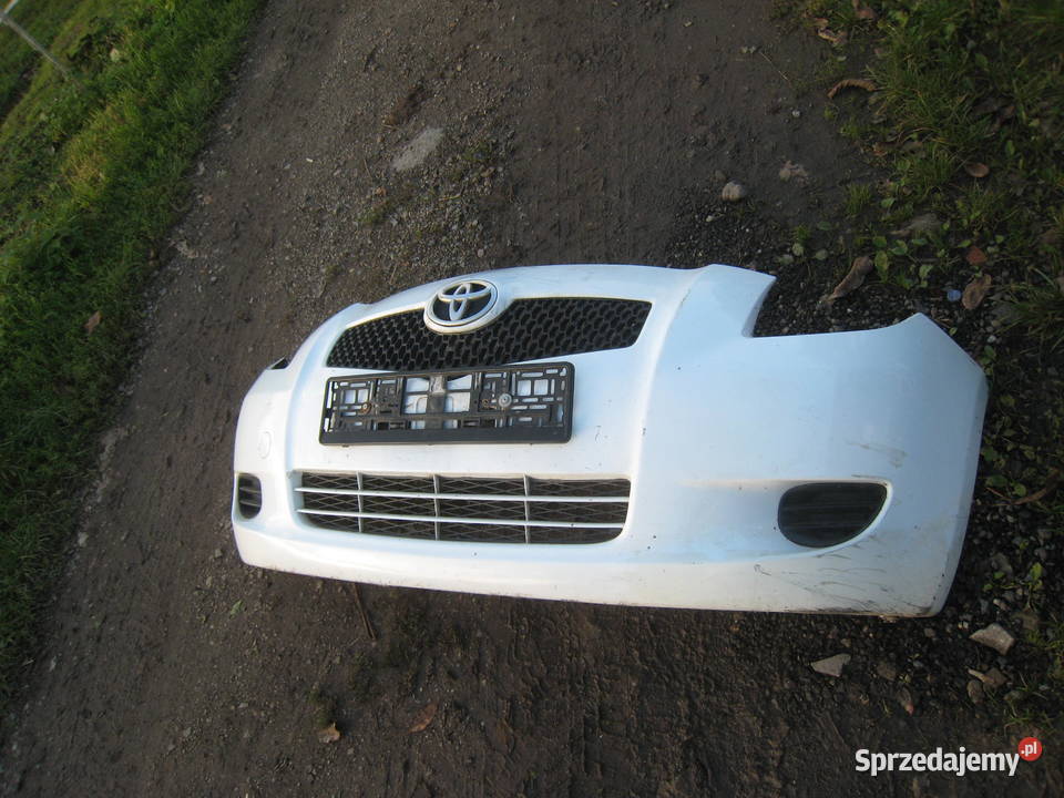 Zderzak przedni przód Toyota Yaris II 0609 biały Kraków