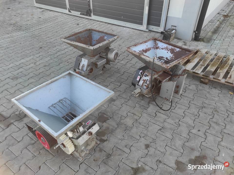 Gniotownik do zboża walce