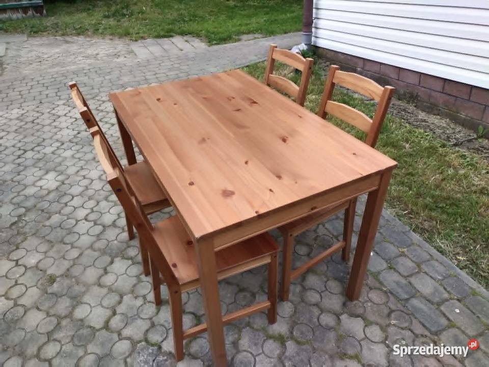 Zestaw stół krzesła IKEA Jokkmokk Kraków