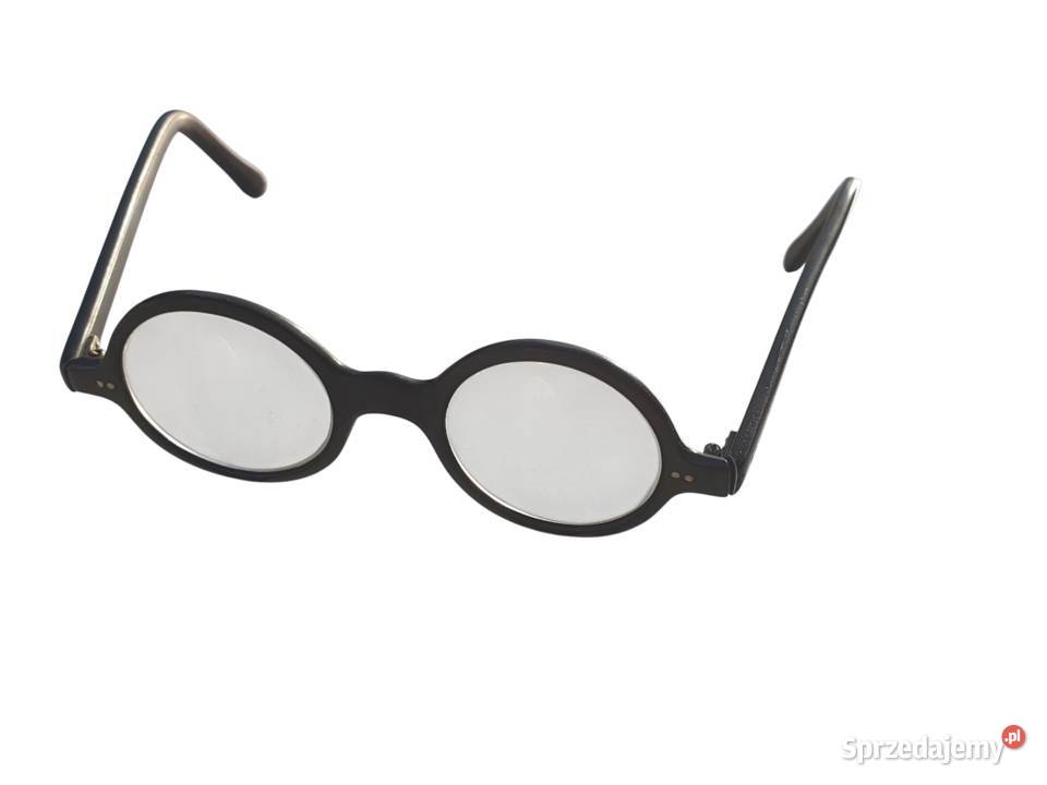 Stare przedwojenne okulary w oryginalnym etui śląskie Cieszyn