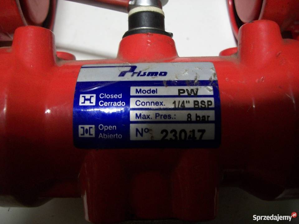 Zawór kulowy DN25 1 cal siłownikiem PW Prismo Olkusz sprzedam