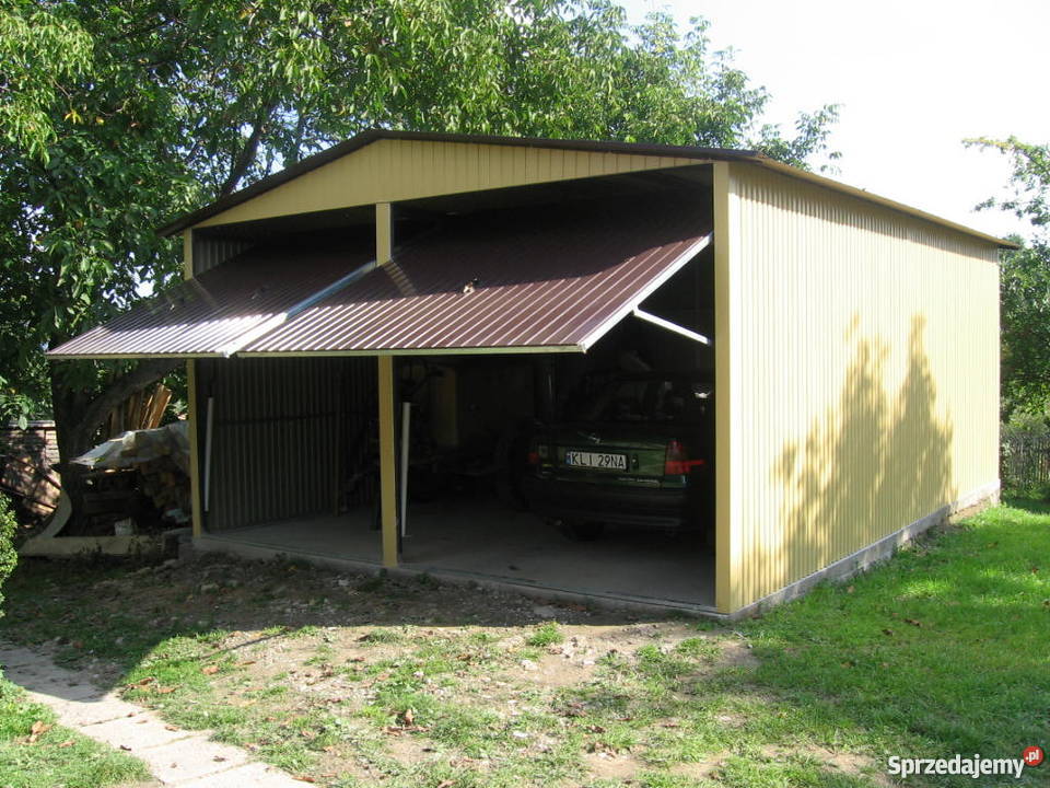 GARAŻ BLASZANY SCHOWEK GARAŻE BLASZANE NA WYMIAR małopolskie
