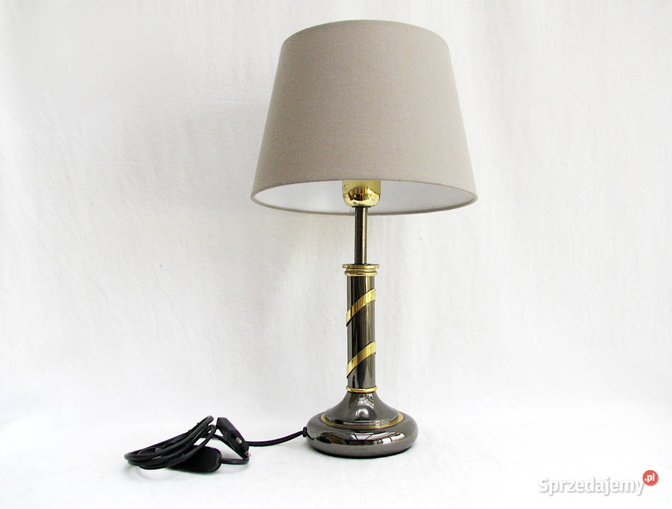 Lampka nocna Gabinetowa czarna