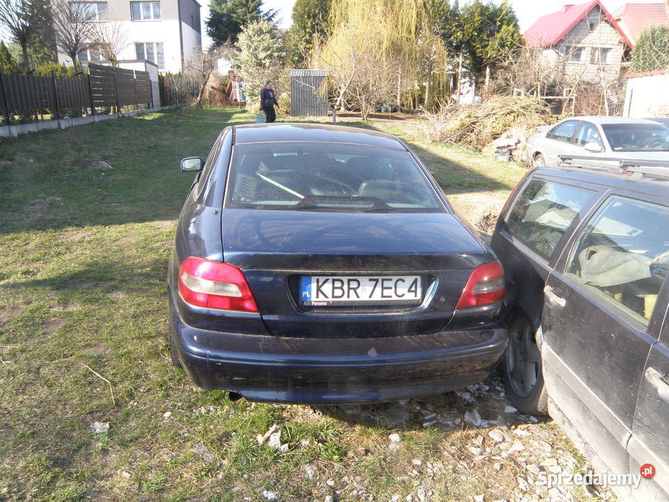 Zderzak tylny tył Volvo c70 I 9704 granatowy małopolskie sprzedam