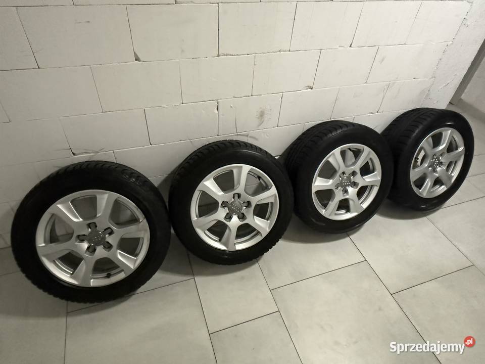 Oryginalne felgi Audi R16 opony Września
