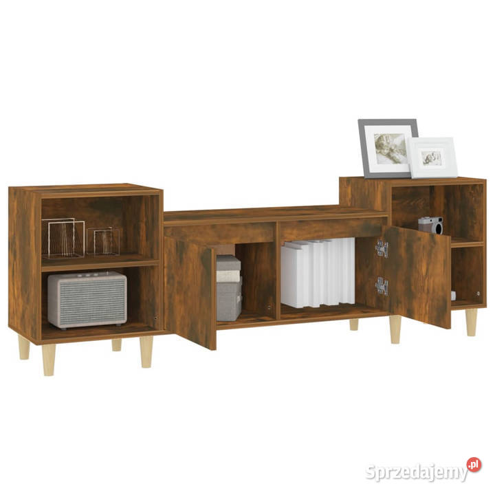 Szafka pod telewizor przydymiony dąb 160x35x55 Warszawa