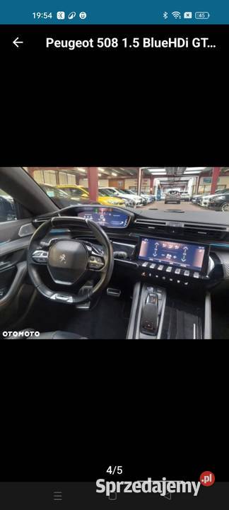 Peugeot 508 GT Focal Masaże Katowice