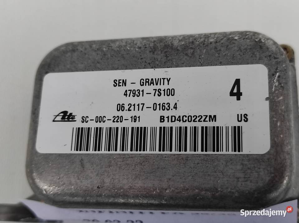 CZUJNIK GRAWITACJI INFINITI FX35 FX45 Nowy Tomyśl