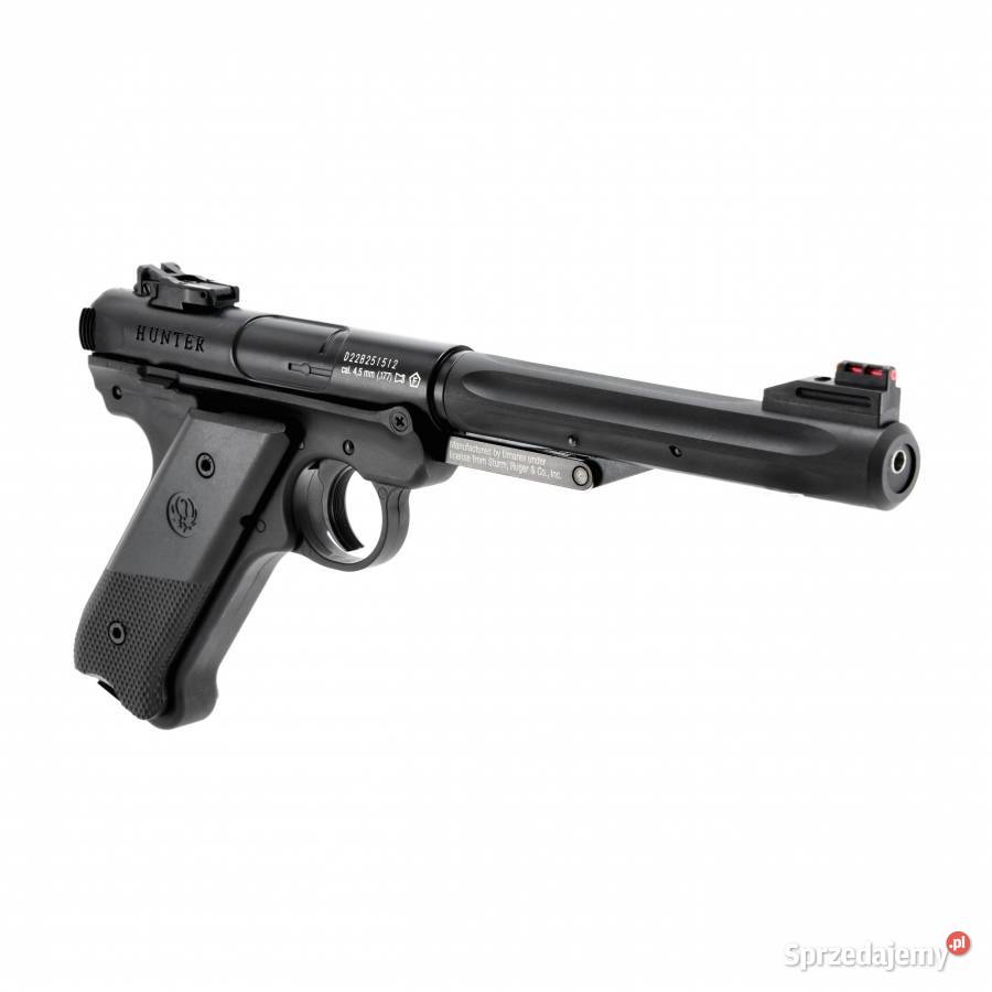 Pistolet wiatrówka Ruger Mark IV 45 mm czarny Trzcianka