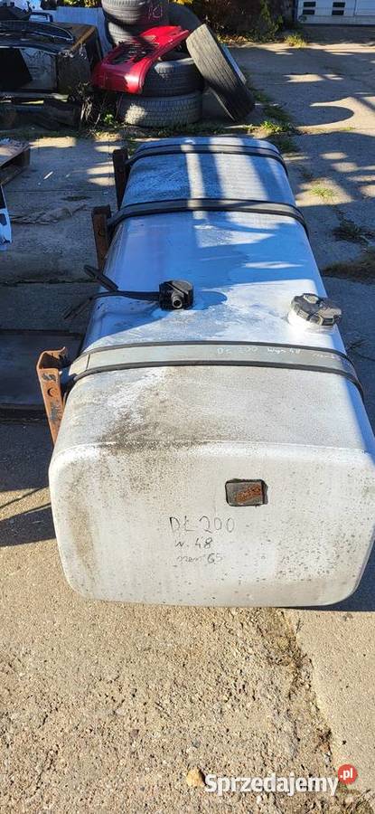 ZBIORNIK PALIWA ALUMINIOWY KPL Z ŁAPAMI 600 L ciężarowe Mojusz sprzedam