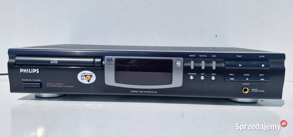 PHILIPS CD 723 Odtwarzacz kompaktowy CD player wielkopolskie Międzychód