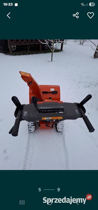 Odśnieżarka Husqvarna ST 124 idealny stan Stanica