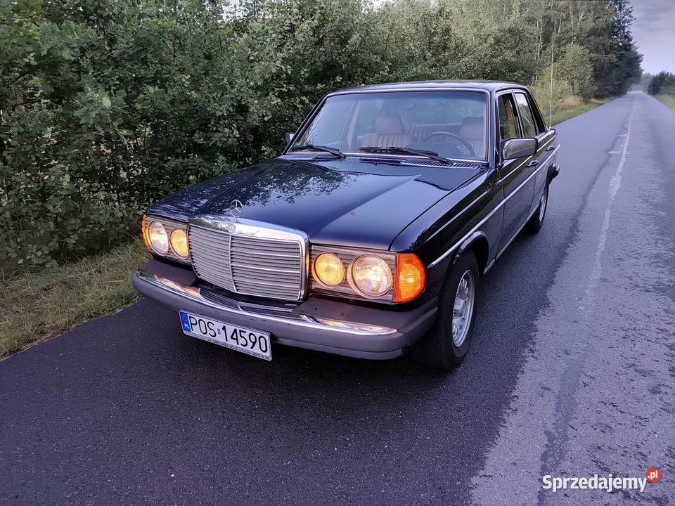 MercedesBenz W123 USA Beczka 300 Turbo Diesel Rok produkcji 1985 Odolanów