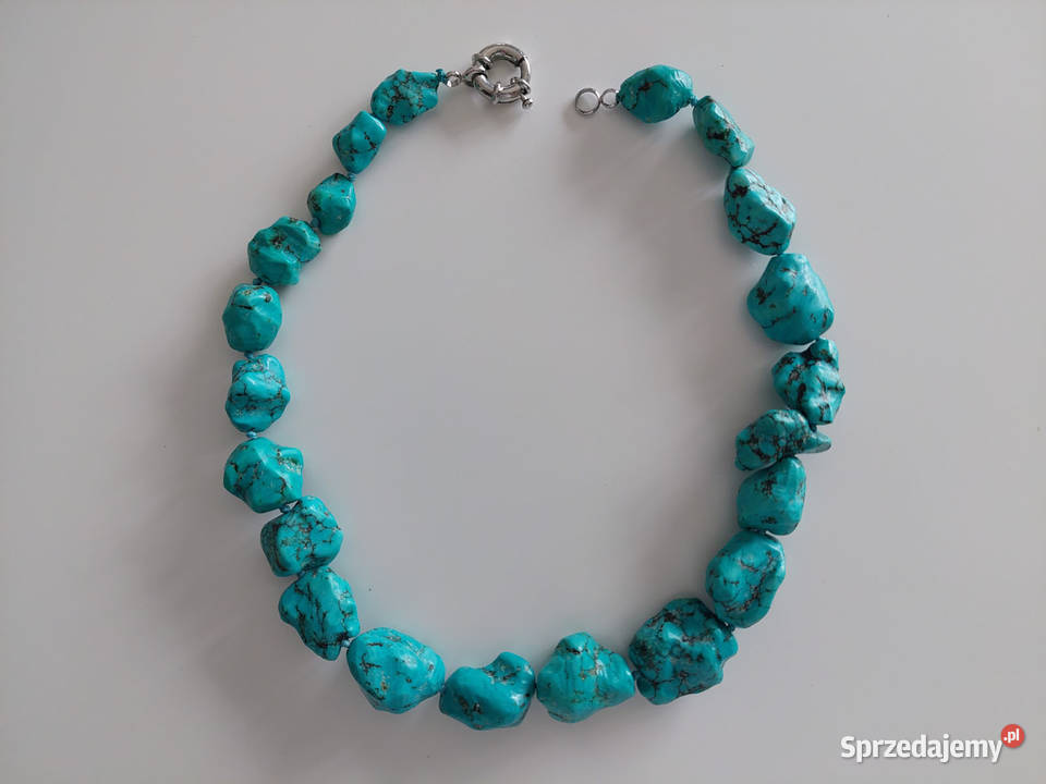 Naszyjnik turkus howlit Lubin