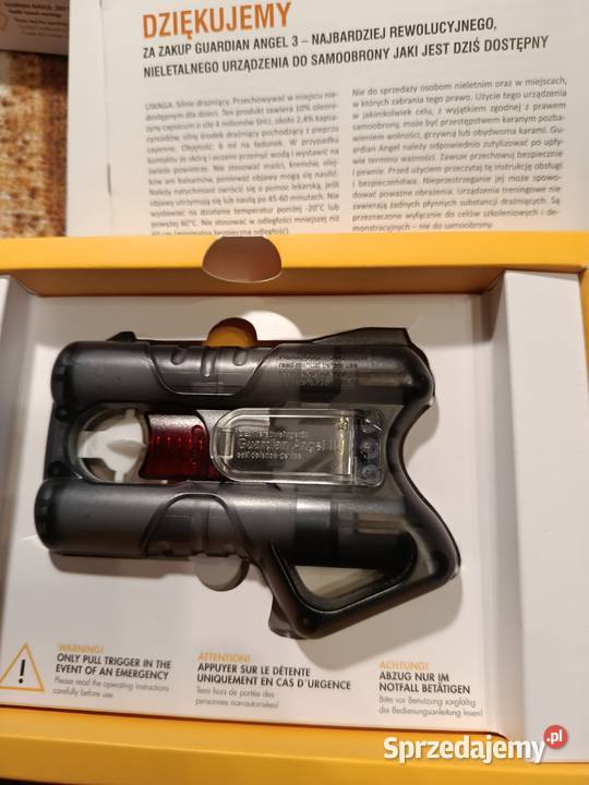 Sprzedam pistolet gazowy Guardian Angel