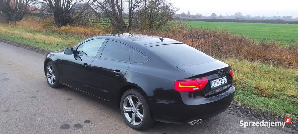 BLACK A5 SPORTBACK 20 TDI 190 BIXENON RADAR 2
