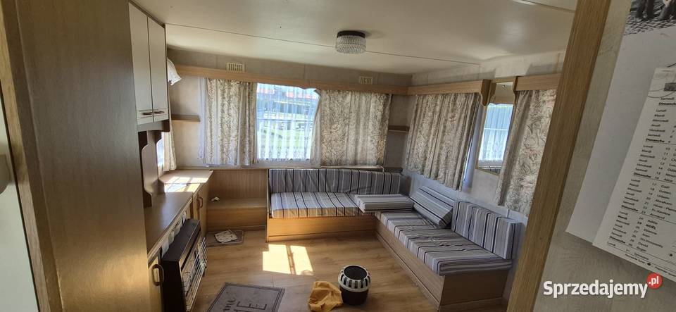 Domek holenderski angielski przyczepa kempingowa Niechorze