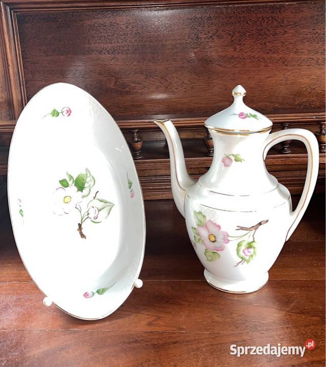 Dzbanek do kawy HK Import Porcelana i szkło