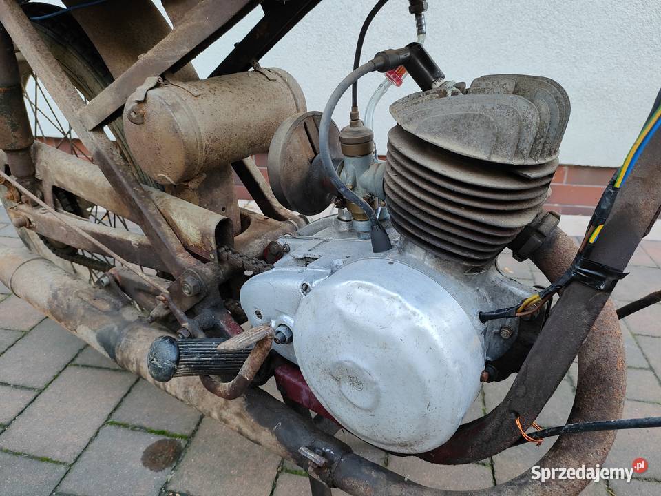 WFM M 06 z 1961r Sprawna w oryginalnej patynie 125cm3 Nowy Dwór Mazowiecki