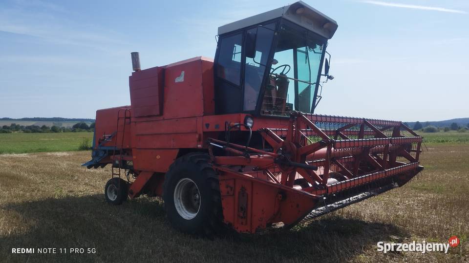 Kombajn Zbożowy Bizon Z 056 Naglak Kabina Jędrzejów