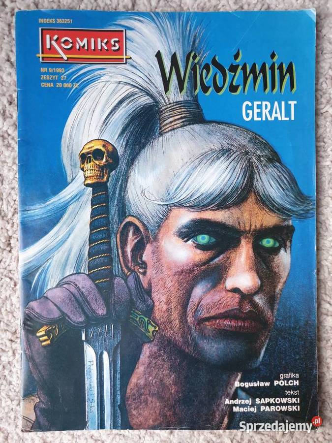 Wiedźmin Geralt wydanie 1 Komiks Fantastyka