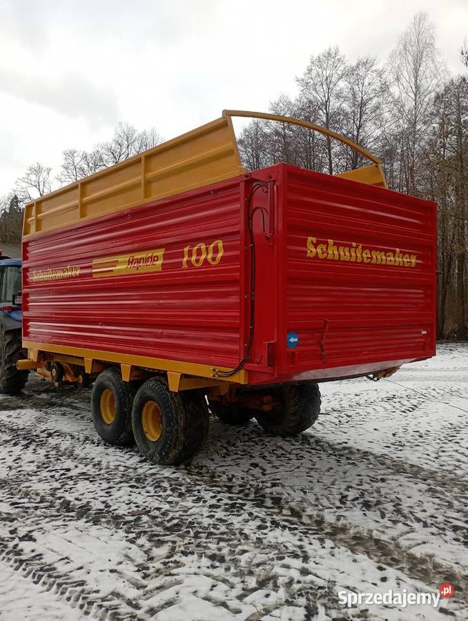 Przyczepa samozbierająca Schuitemaker Rapide 100 Bukownica