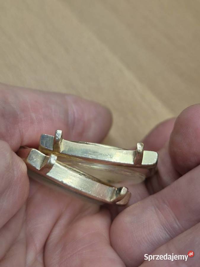 2 x złocone koperty GlashutteBison Chorzów sprzedam