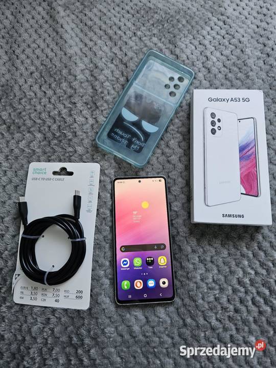 Samsung A53 5G telefon 128GB Android 15 Dual Sim małopolskie Biecz