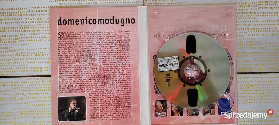 Domenico Modugno Live RTSI Ikona Włoskiej 1 płyta