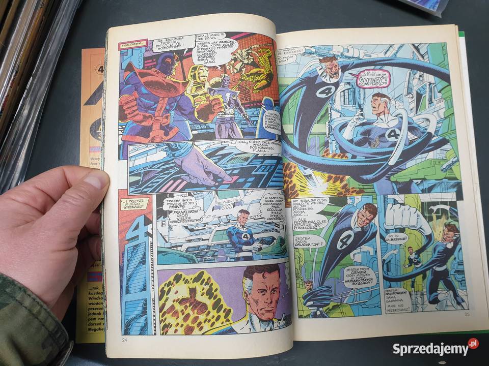 Mega Marvel 3 4 1994 Fantastic Four Gdynia