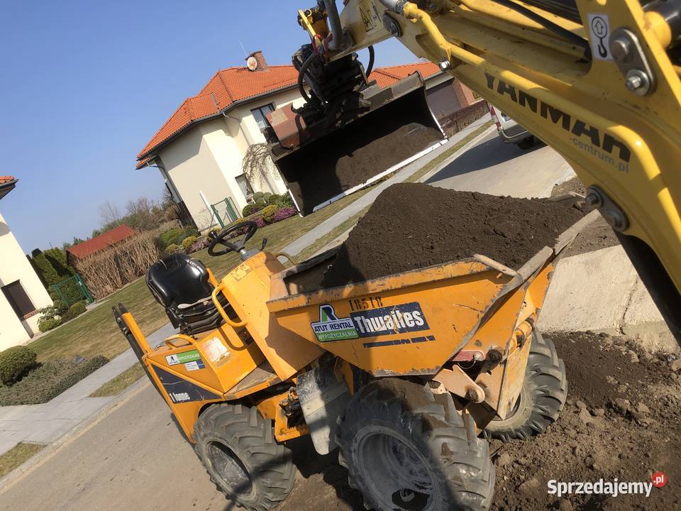 Nawożenie ziemi humusowanie niwelacja terenu Wrocław
