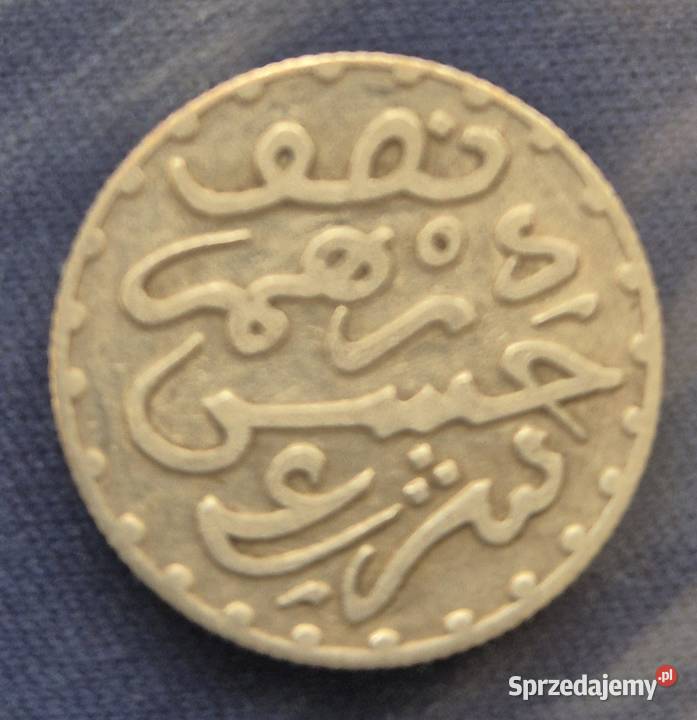 12 Drachm SREBRO AH 1299Maroko dolnośląskie Wałbrzych