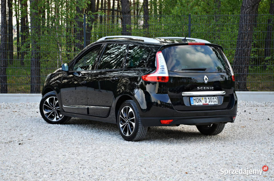 Renault Grand Scenic 15 DCI 110 7 Osób Kamera mazowieckie Ostrów Mazowiecka