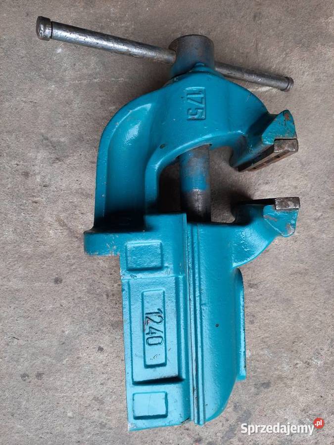Imadło ślusarskie Bison 1240 szczęki 175 mm Gorzów Śląski