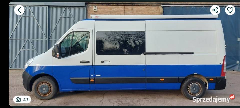Vauxhall Movano Kamper 2013 23d samoróbka Kampery Motoryzacja Krasnosielc