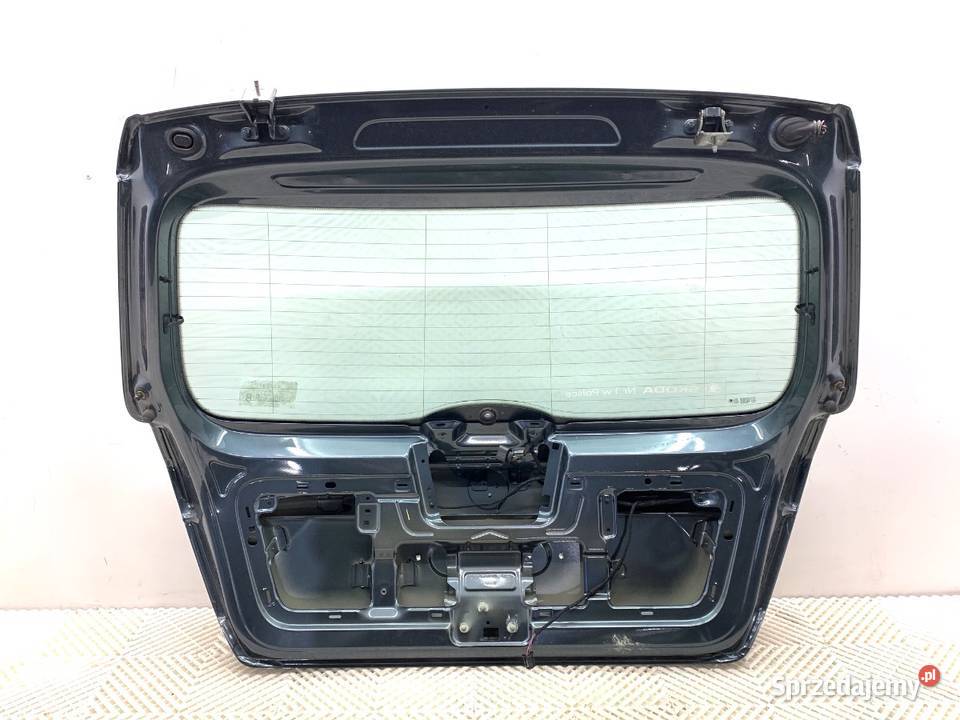 KLAPA TYŁ SKODA FABIA III Hatchback TYLNA