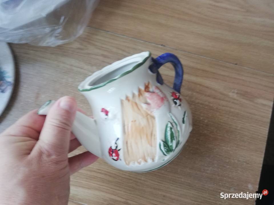 Porcelana czainik z lat PRL mazowieckie Warszawa