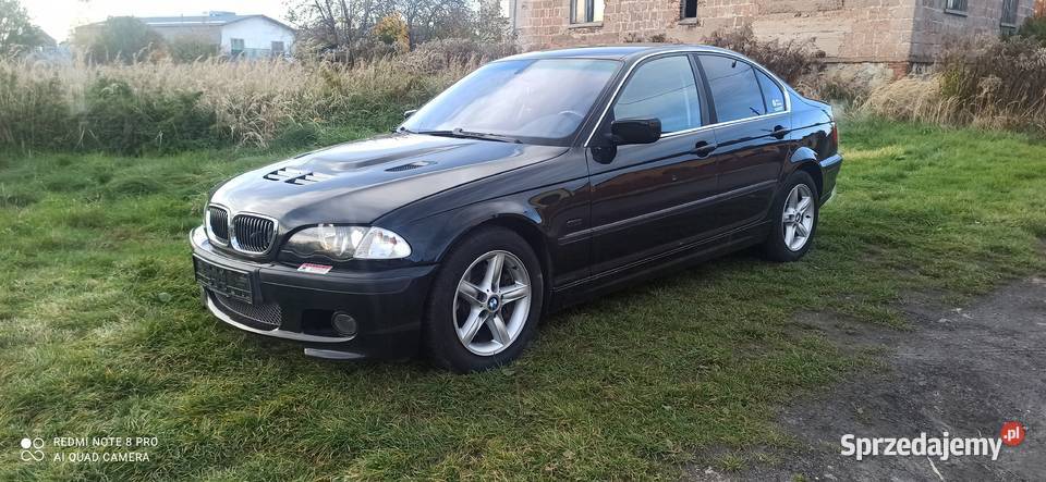 bmw e46 sedan 28 automat czarna automatyczna Imielin