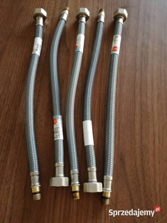 Wążwężyk do baterii w oplocie stalowym 38 x M10