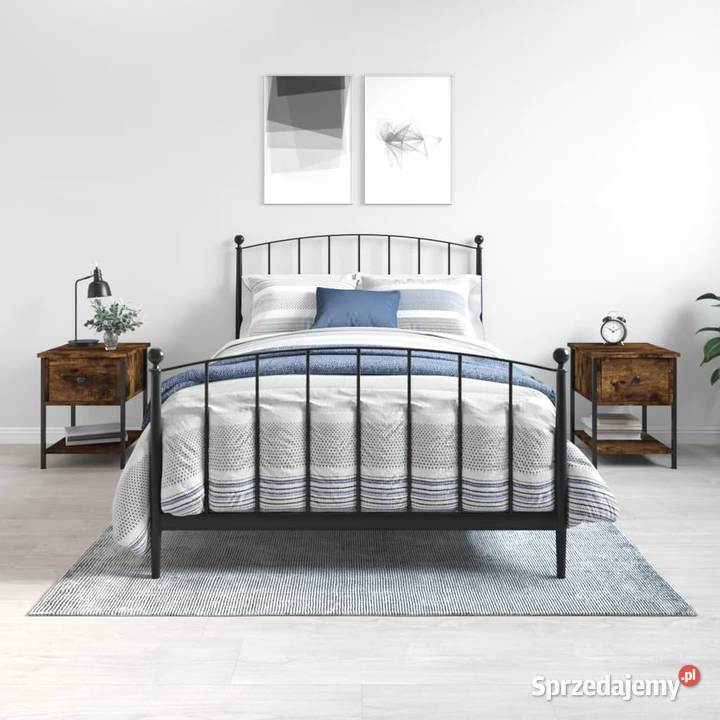 Stoliki nocne 2 przydymiony dąb 34x355x45 Warszawa
