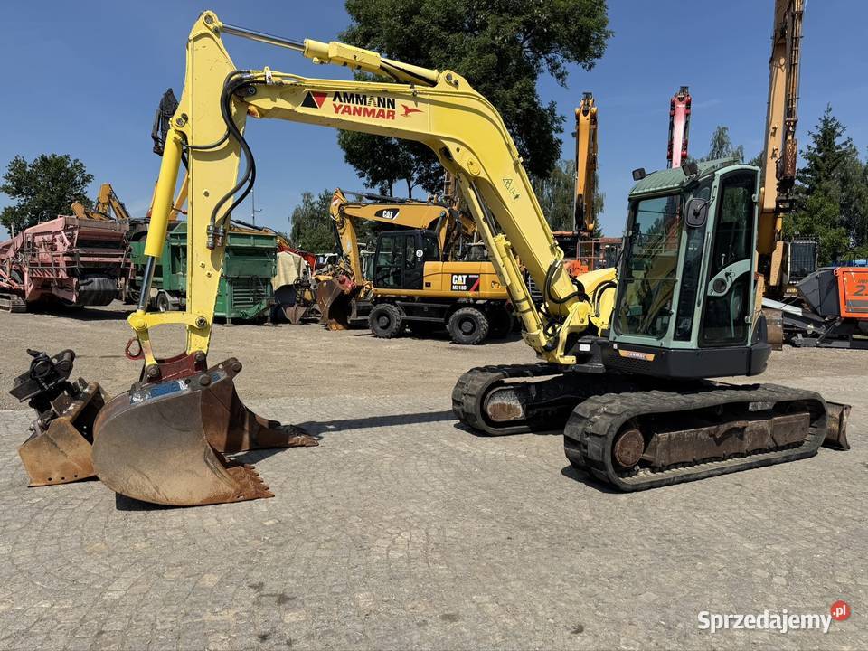 Koparka Gąsienicowa Yanmar SV100 3 Łyżki Klima Klimatyzacja sprzedam