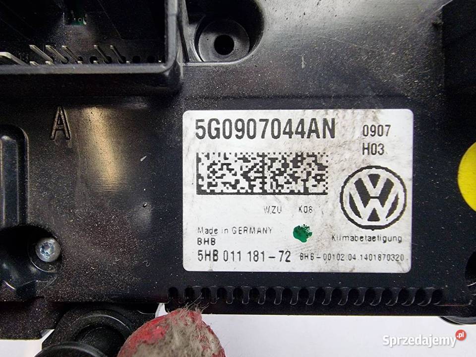 PANEL VOLKSWAGEN GOLF VII 5G0907044AN sprzedam