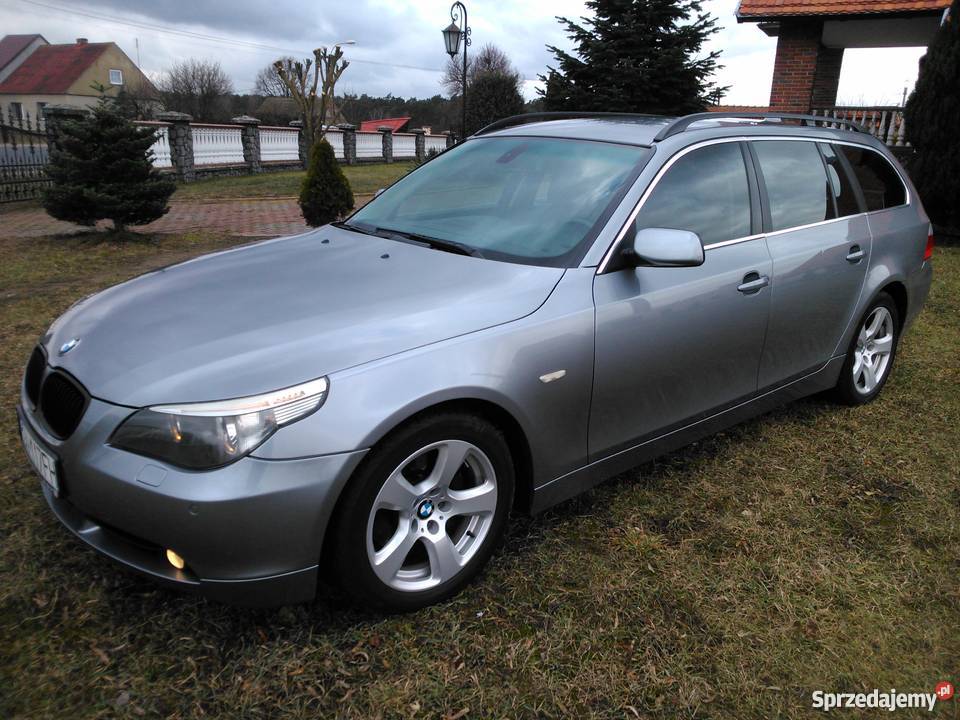 BMW E61 30D skóra automat Gniezno