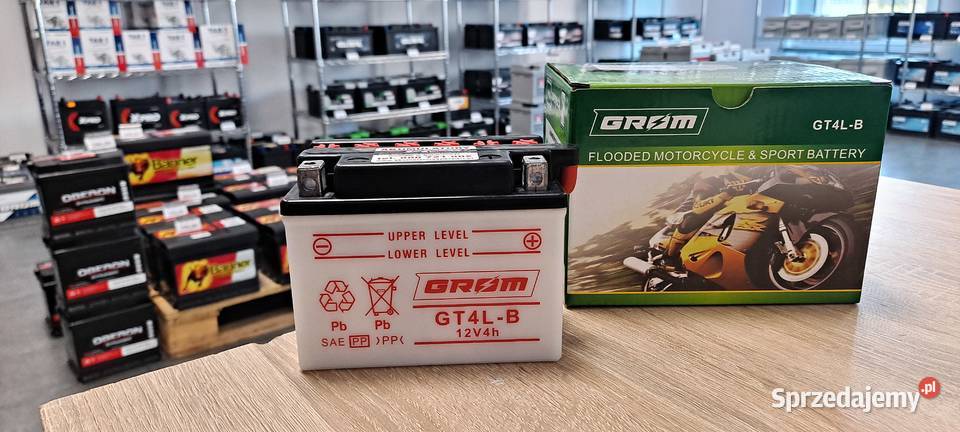 Akumulator Moto GROM YB4LB 12V 4Ah 60A P
