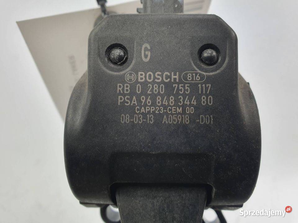PEDAŁ CITROEN BERLINGO III 9684834480 osobowe kujawsko-pomorskie Lipno